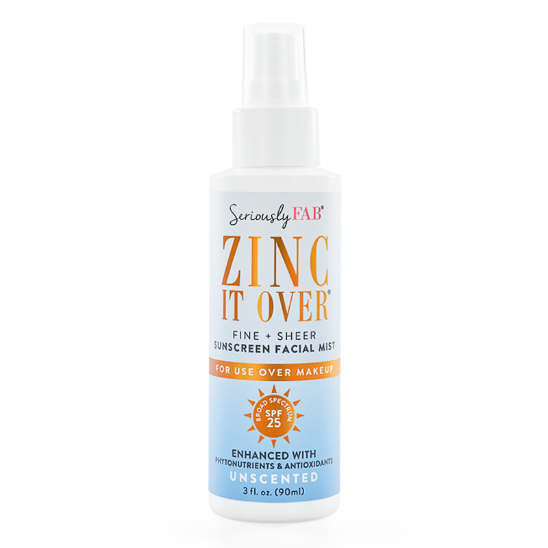 Unscented SPF 25 Spray- Seriously Fab